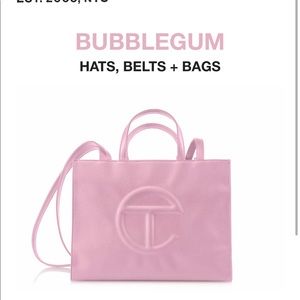 Bubble Pink Medium Shopping Bag